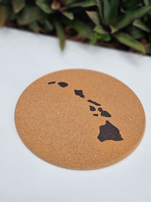 Cork Trivet - Islands