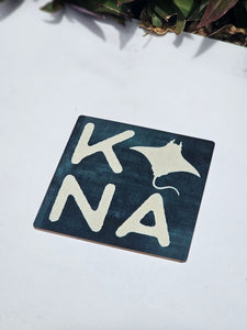 Kona Manta - Wood Coaster