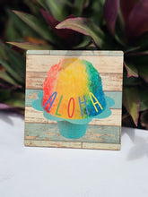 Load image into Gallery viewer, Shave Ice - Wood Coaster
