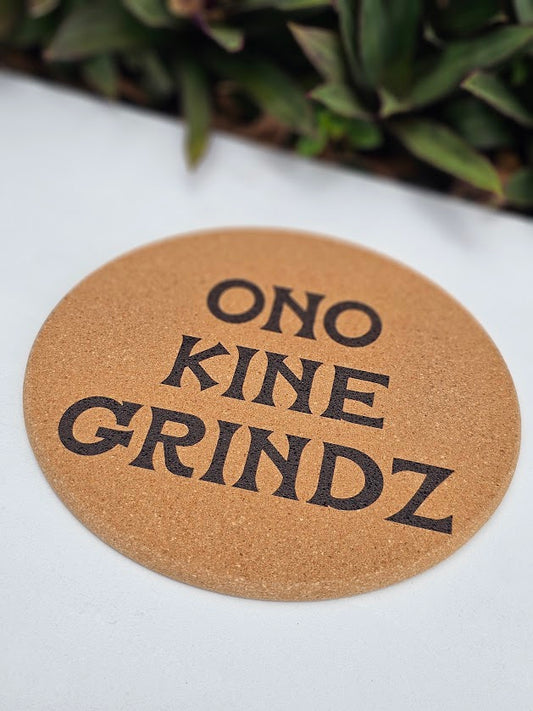 Cork Trivet - Ono Kine Grindz