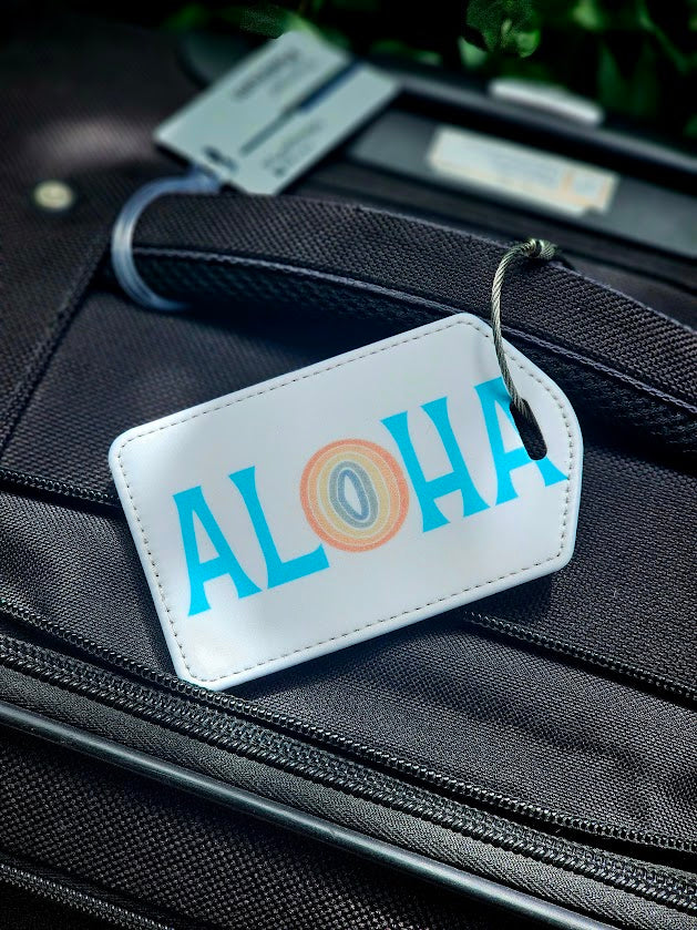 Aloha Rainbow - Luggage Tag