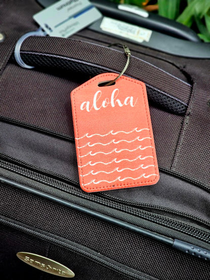 Aloha Waves - Luggage Tag
