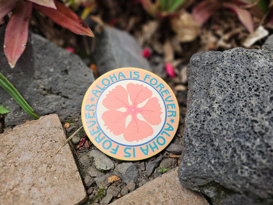 Orange Aloha is Forever - Ceramic