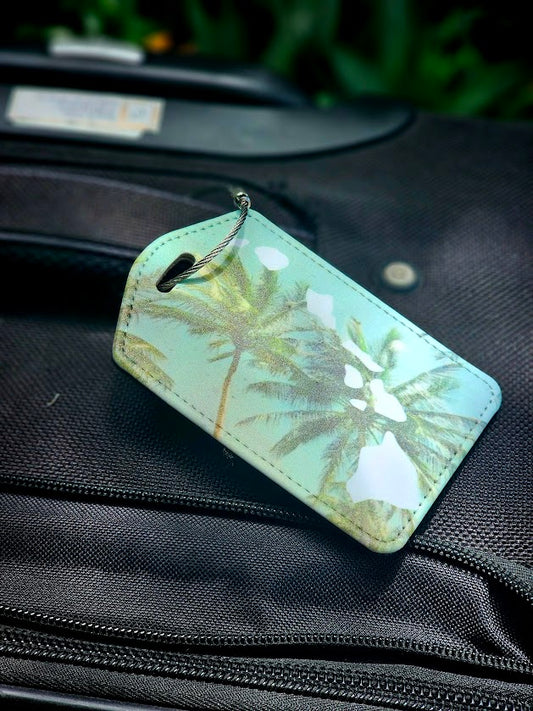 Island Palms - Luggage Tag
