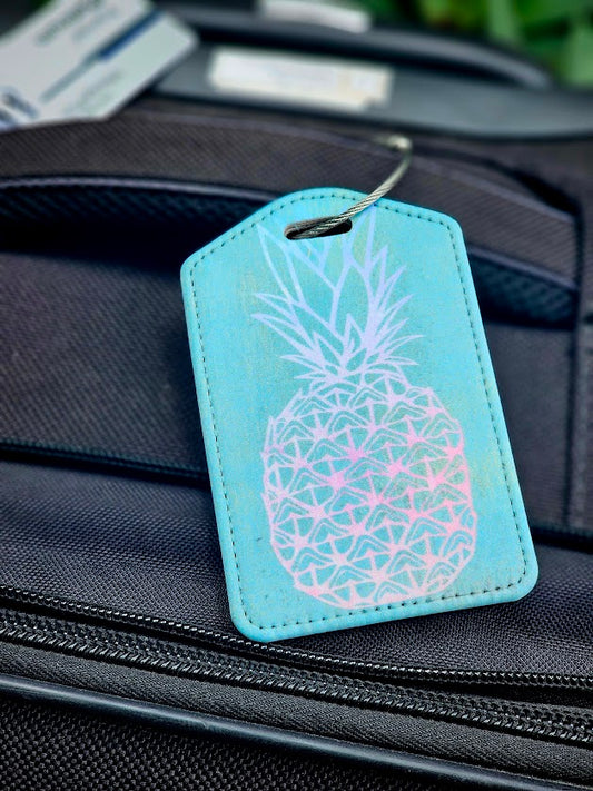 Pineapple Hombre -  Luggage Tag