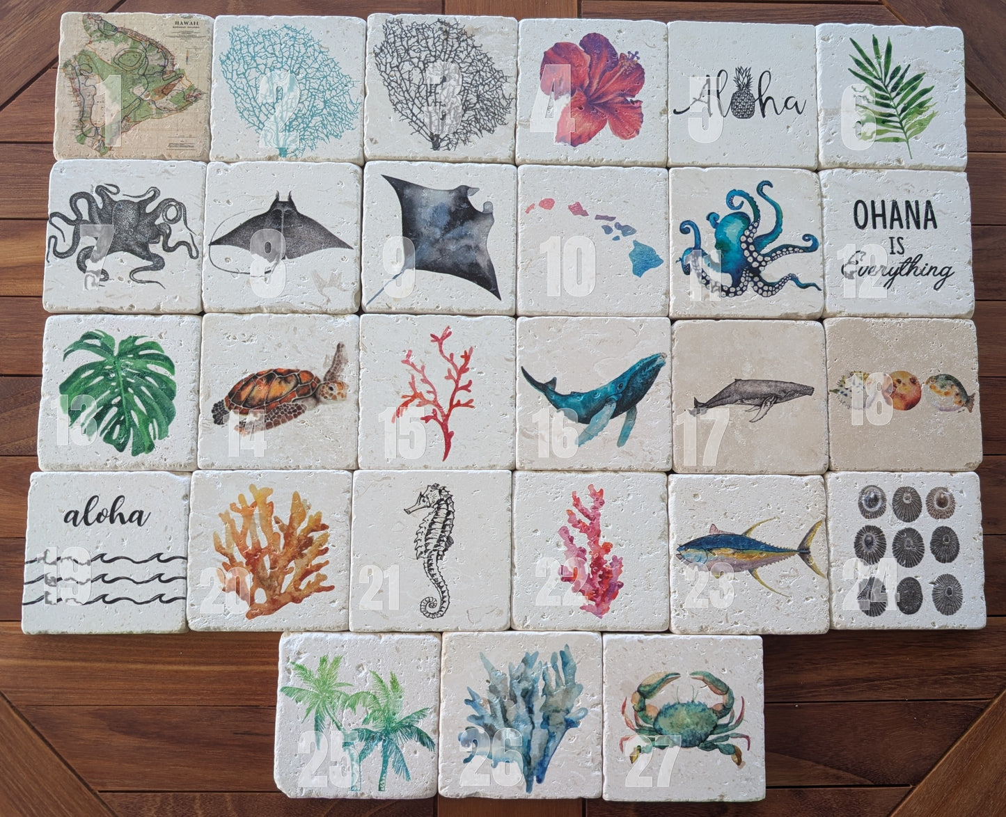 Tumbled Stone Coasters