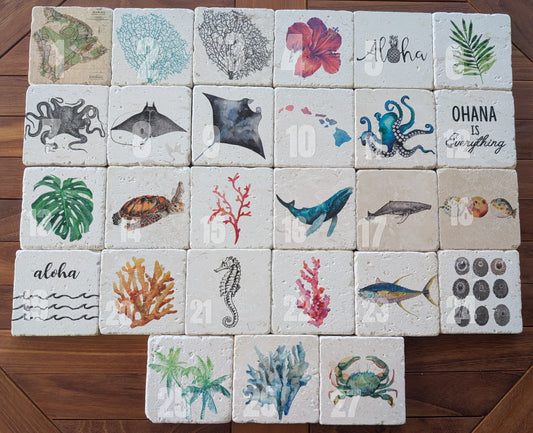 Tumbled Stone Coasters