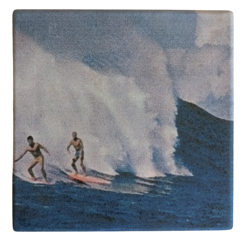 Vintage Surfers - Ceramic Coaster