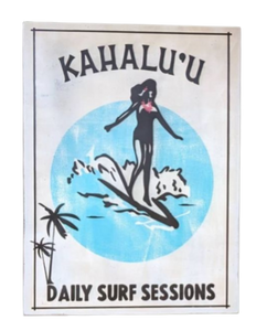 KoKo Vintage Style Large Sign - Kahalu'u