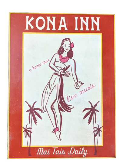 KoKo Vintage Style Large Sign - Kona Inn