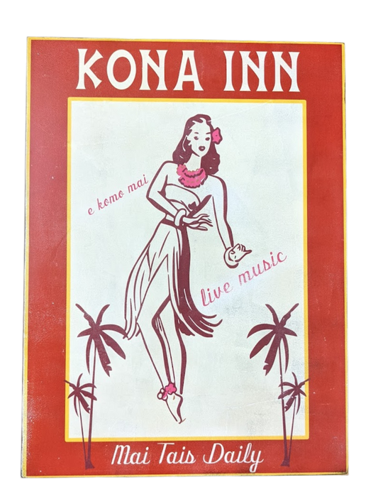 KoKo Vintage Style Large Sign - Kona Inn