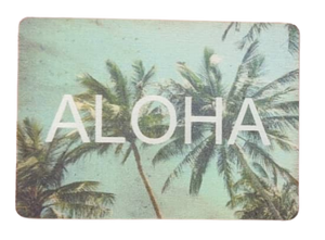 Vintage Aloha - Wood Magnet