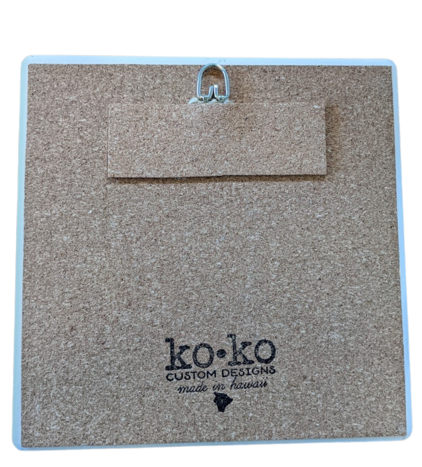 No Shoes Please - Tiki Blue