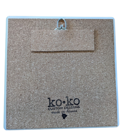 No Shoes Please - Tiki Blue