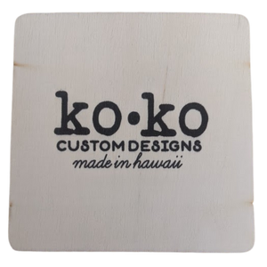 Wood Coasters - Set of 2 -  Mix & Match
