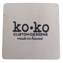 Load image into Gallery viewer, Hawaiian Islands- Wood Coaster
