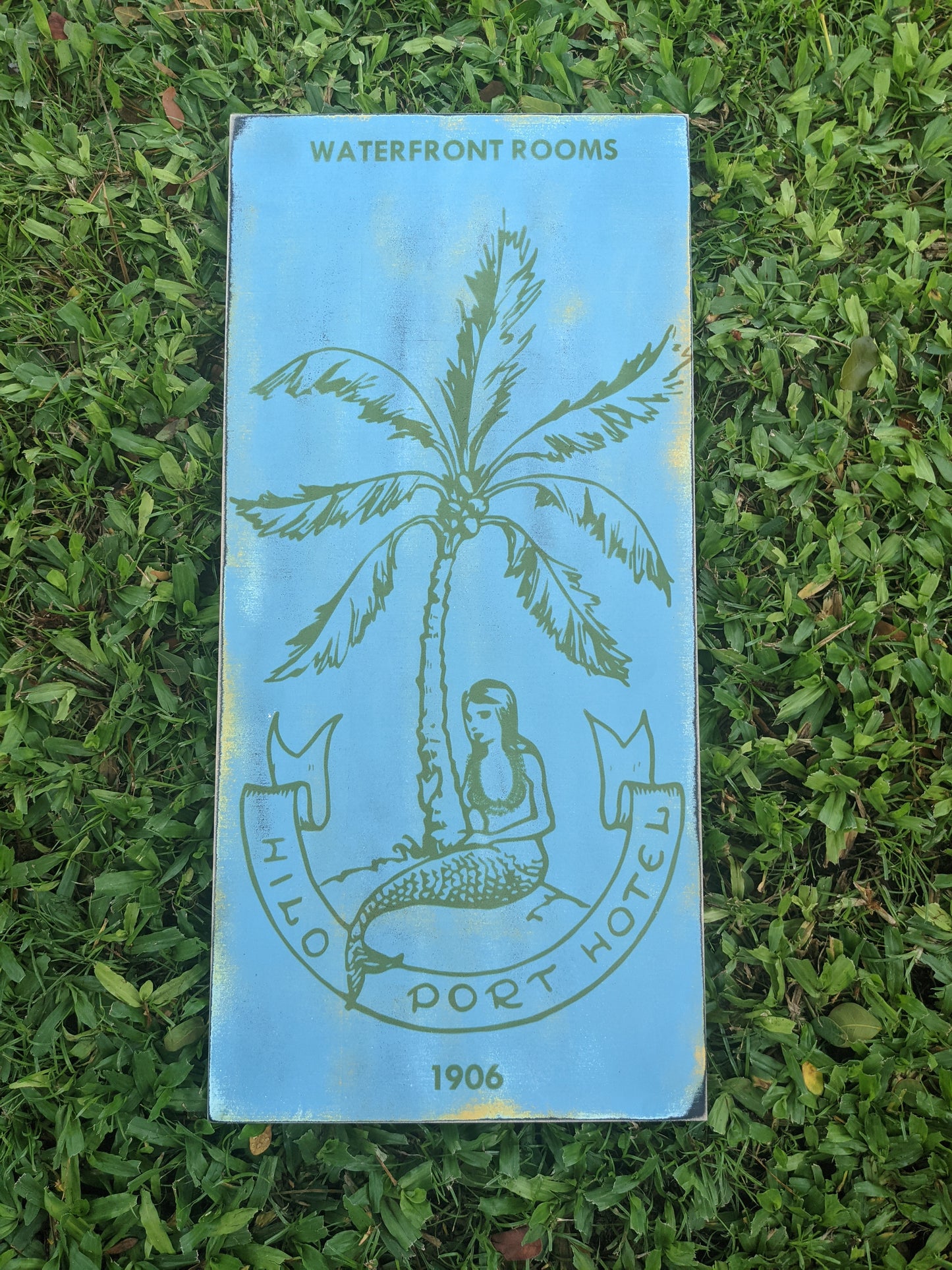 Ko•Ko Vintage Style Narrow Sign - Hilo Port