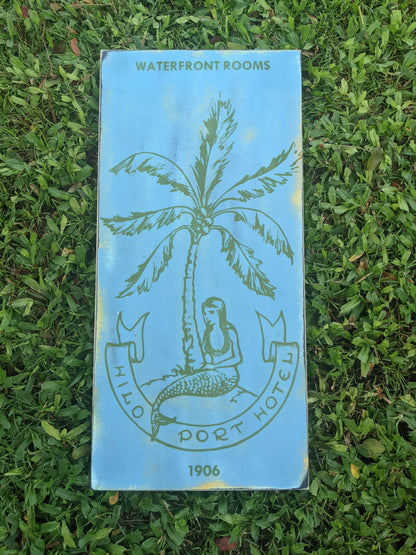 Ko•Ko Vintage Style Narrow Sign - Hilo Port