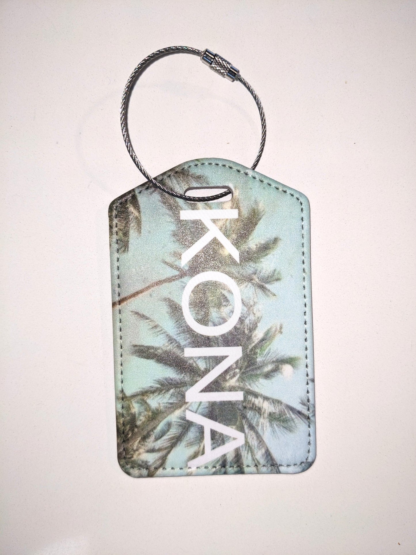 Kona Palms- Luggage Tag