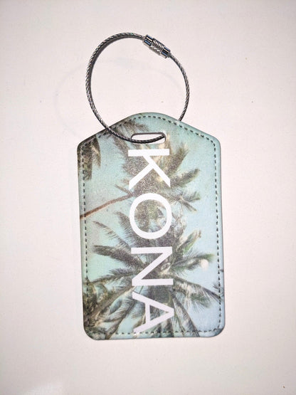 Kona Palms- Luggage Tag