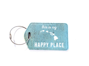 Happy Place - Luggage Tag