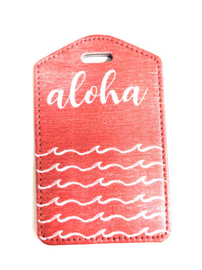 Aloha Waves - Luggage Tag