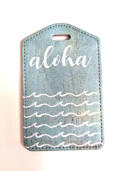 Aloha Waves - Luggage Tag