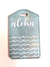 Load image into Gallery viewer, Aloha Waves - Luggage Tag
