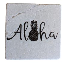 Load image into Gallery viewer, Aloha Pineapple - Stone Coaster
