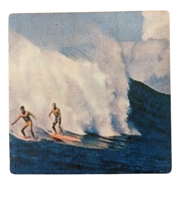 Surfer - Wood Coaster