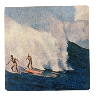 Surfer - Wood Coaster