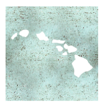 Hawaiian Islands- Wood Coaster